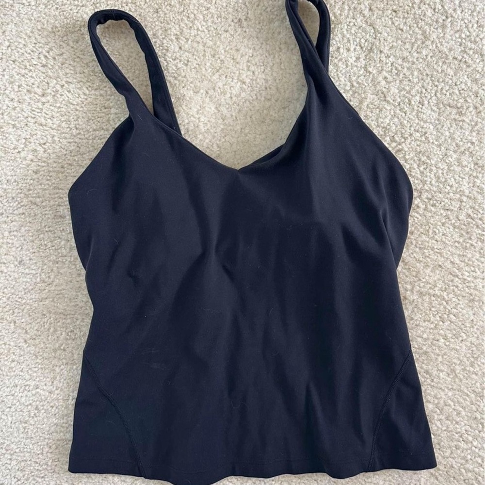 lululemon black align tank